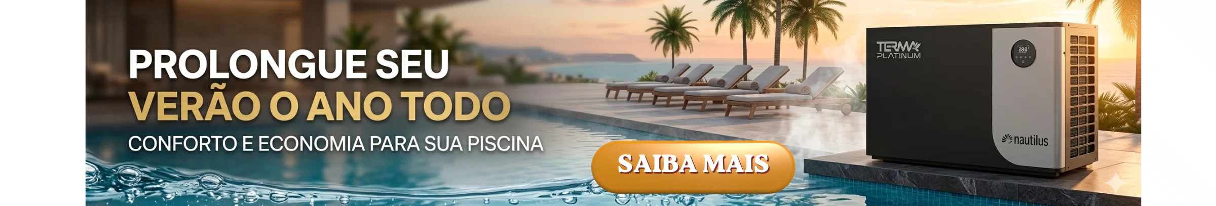 Conheça a Bomba de Calor que Aquece sua Piscina o Ano Inteiro