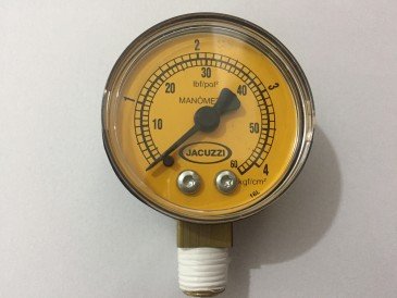 Manômetro do Filtro de Piscinas Jacuzzi Modelo Padrão