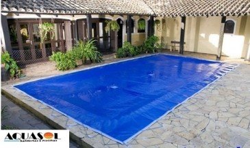 Capa para Piscina 8,00 x 7,00 Lona Forte