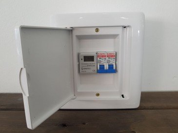 Quadro Elétrico para Piscinas com 2 Disjuntores+timer