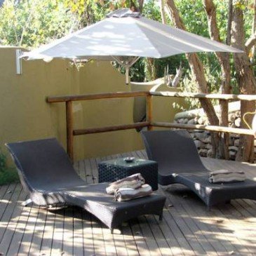 Ombrelone Wallflex Sextavado Com Braço Articulado em Alumínio