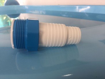 Adaptador Rosca Fina para Piscina de Fibra ou Concreto