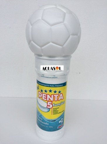 Clorador Flutuante para Piscinas Hidrosan Penta 1.4 kg