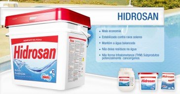 Cloro Granulado para Piscinas Hidrosan 2,5 kg
