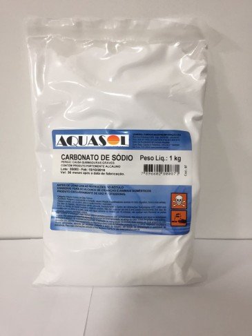 Barrilha Leve / Elevador de Ph para Piscinas 1 kg