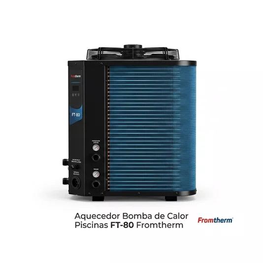 Aquecedor Bomba de Calor Piscinas FT-80 Fromtherm