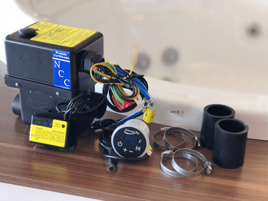Aquecedor Digital 3 Funções para Banheiras e SPAS 8000 Wats