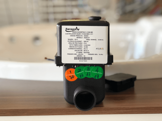 Aquecedor Digital 3 Funções para Banheiras e SPAS 8000 Wats