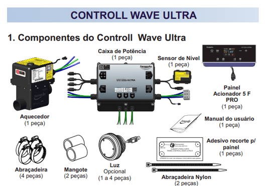 Aquecedor Ultra Para Banheiras/SPAS 8000 W 220 V