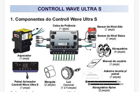 Aquecedor Ultra S Para Banheiras/SPAS 8000 W 220 V