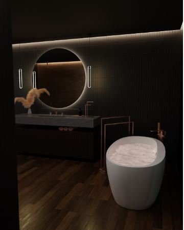 Banheira Air Massage Cannes X Freestanding em Acrílico