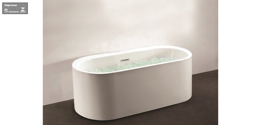 Banheira Air Massage Geneve X Freestanding em Acrílico