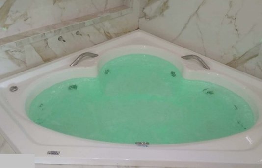 Banheira de Canto Estrela Dalva Master Dupla em Gel Coat