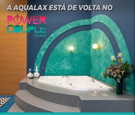 Banheira de Canto Estrela Dalva Master Dupla em Gel Coat