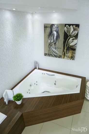 Banheira de Canto M11D em Gel Coat Padrão