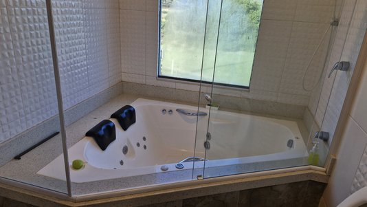 Banheira de Canto M11D em Gel Coat Padrão