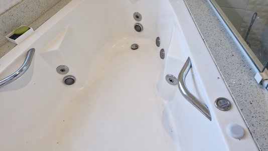 Banheira de Canto M11D em Gel Coat Padrão