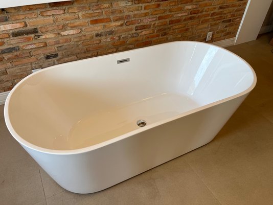 Banheira de Imersão Ivy em Acrílico Premium – Envio Rápido em 24 Horas