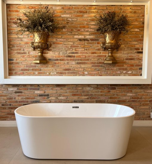 Banheira de Imersão Ivy em Acrílico Premium – Envio Rápido em 24 Horas