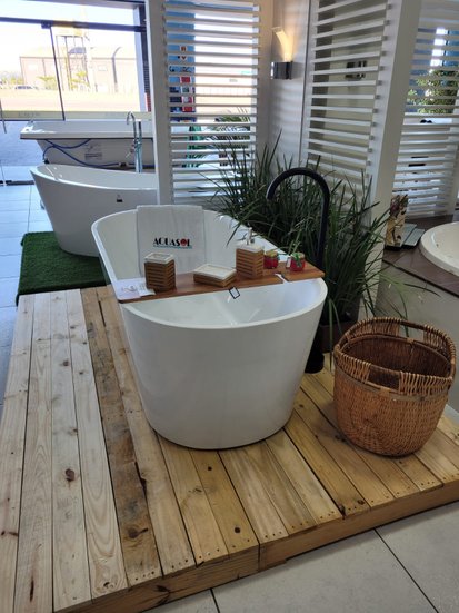 Banheira de Imersão Ivy em Acrílico Premium – Envio Rápido em 24 Horas