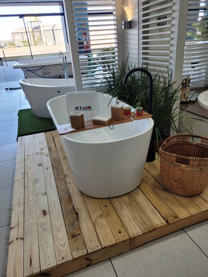 Banheira de Imersão Ivy em Acrílico Premium – Envio Rápido em 24 Horas