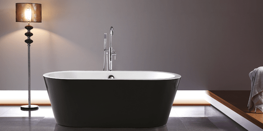 Banheira Oval de Imersão Maya Freestanding em Acrilico