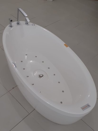 Banheira de Imersão Roma Diamante em Gel Coat