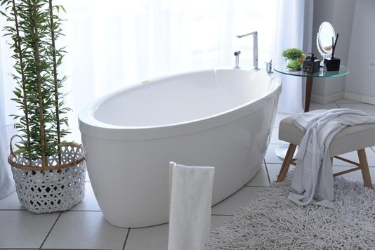 Banheira de Imersão Roma Slim Plus em Gel Coat