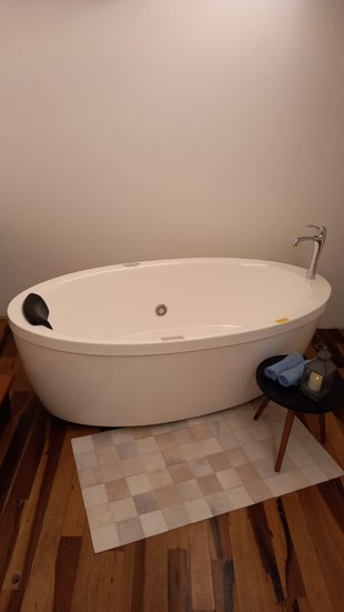Banheira de Imersão Roma Slim Plus em Gel Coat