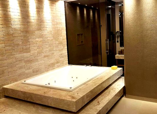 Banheira Dupla Roma em Gel Coat