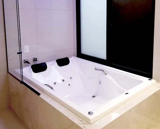 Banheira Dupla Roma em Gel Coat