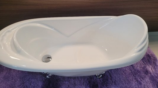 Banheira Oval Chuá Bebê Confort em Acrílico