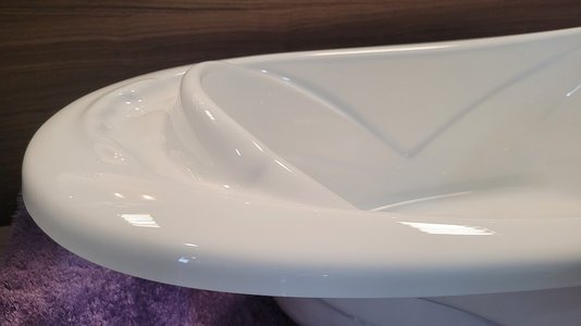 Banheira Oval Chuá Bebê Confort em Acrílico