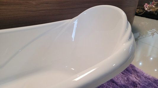Banheira Oval Chuá Bebê Confort em Acrílico