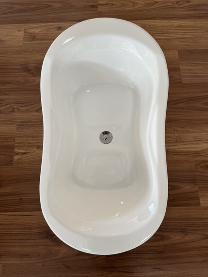 Banheira Oval Chuá Bebê em Acrílico