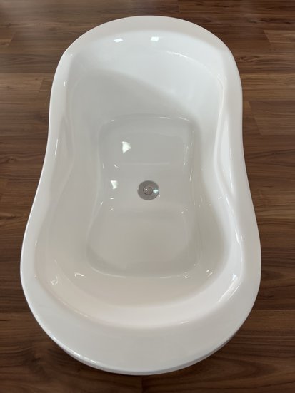 Banheira Oval Chuá Bebê em Acrílico