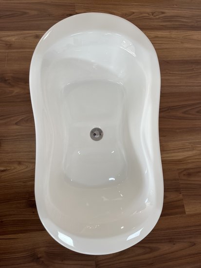 Banheira Oval Chuá Bebê em Acrílico