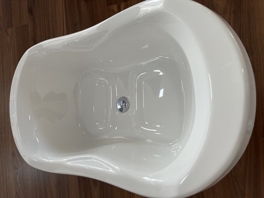 Banheira Oval Chuá Bebê em Acrílico
