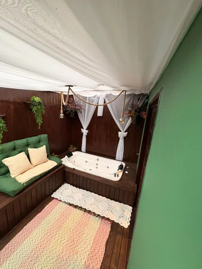 Banheira Retangular Alpínia Padrão em Gel Coat*