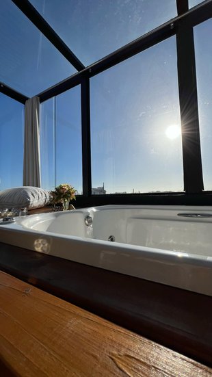 Banheira Retangular Dupla Ascoli Master em Gel Coat