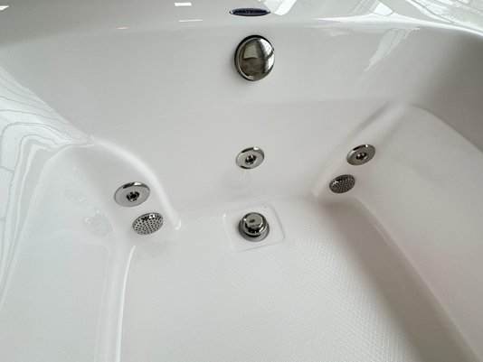 Banheira Retangular Dupla M10 em Gel Coat Padrão