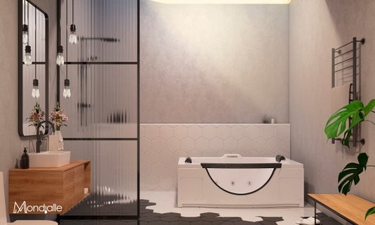Banheira Retangular Dupla Potenza em Gel Coat