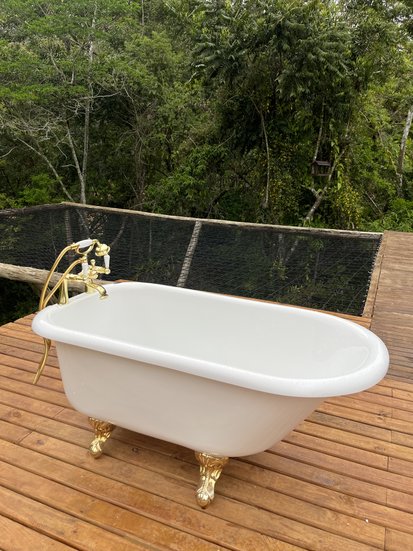 Banheira Vitoriana Clássica Acrílico