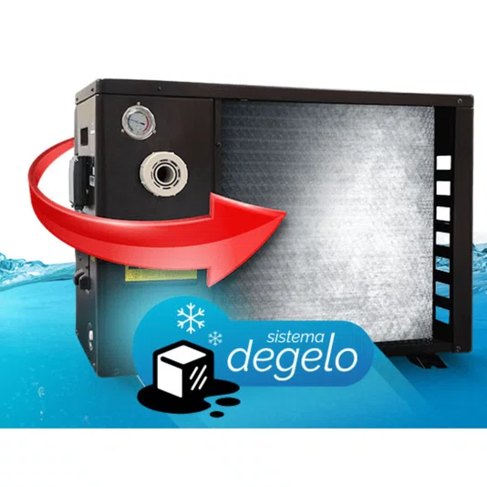 Aquecedor Bomba de Calor (Trocador de Calor) Komeco Inverter 25QC para Piscinas