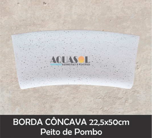 Borda para Revestimento de Piscina