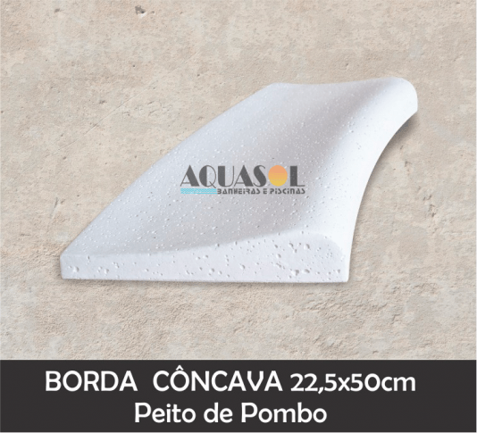 Borda para Revestimento de Piscina