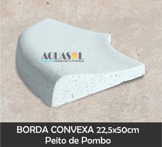 Borda para Revestimento de Piscina