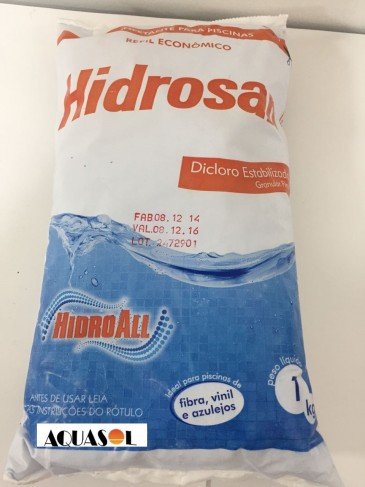 Cloro Granulado para Piscinas Hidrosan 1 kg