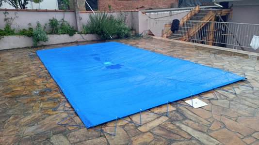 Capa Proteção para Piscinas 10,00 X 4,00 Lona Forte