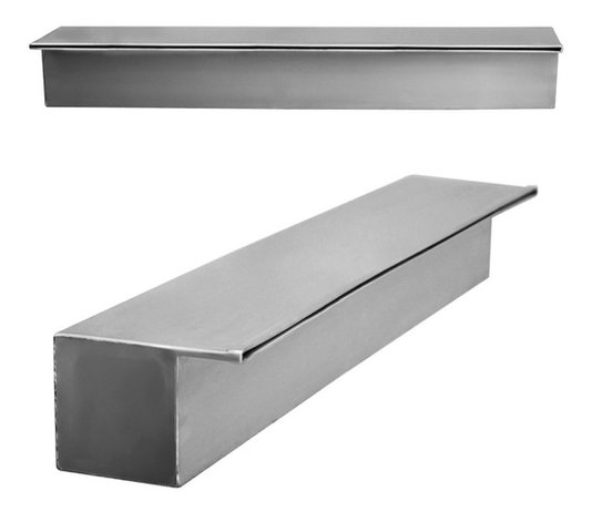 Cascata de Embutir 80 cm de Lâmina Amassada Inox 304